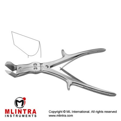 Liston-Key Bone Cutting Forcep Compound Action Stainless Steel, 25.5 cm - 10" Liston-Key Bone Cutting Forcep Compound Action Stainless Steel, 25.5 cm - 10"